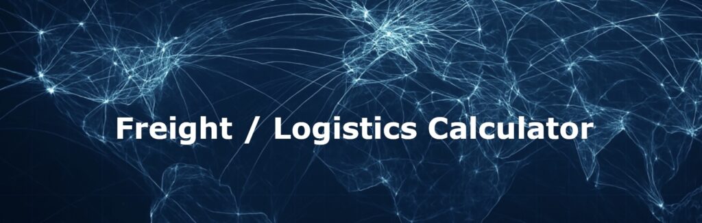Freight Logistics carbon calculator
