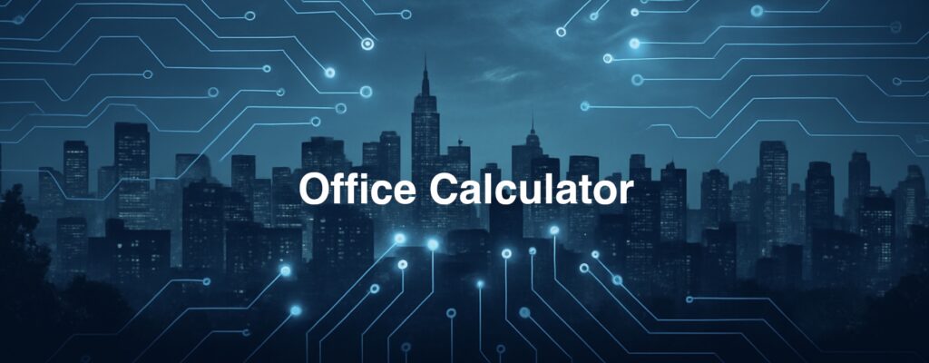 Office carbon calculator UK