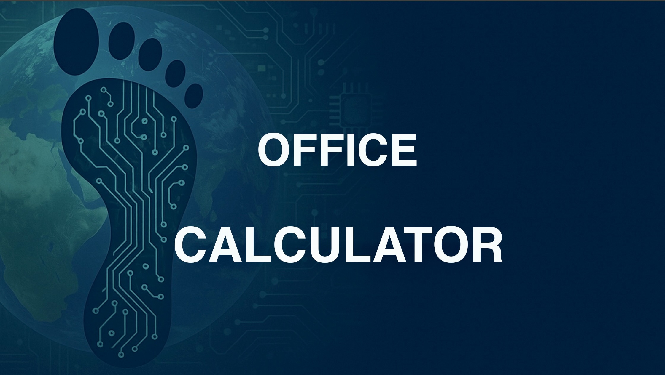 Office carbon calculator CO2e